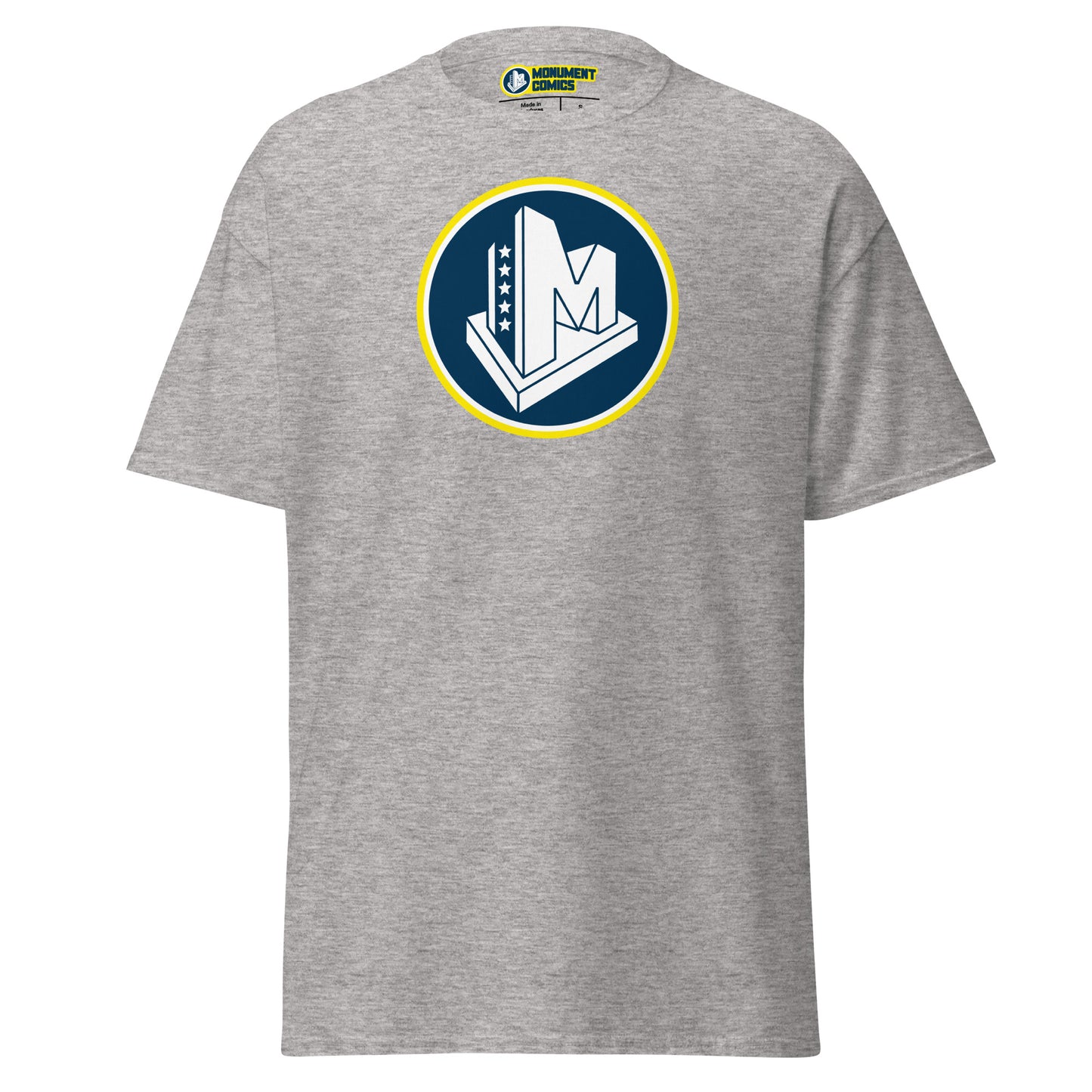 Monument Comics Logo Short Sleeve T-Shirt B